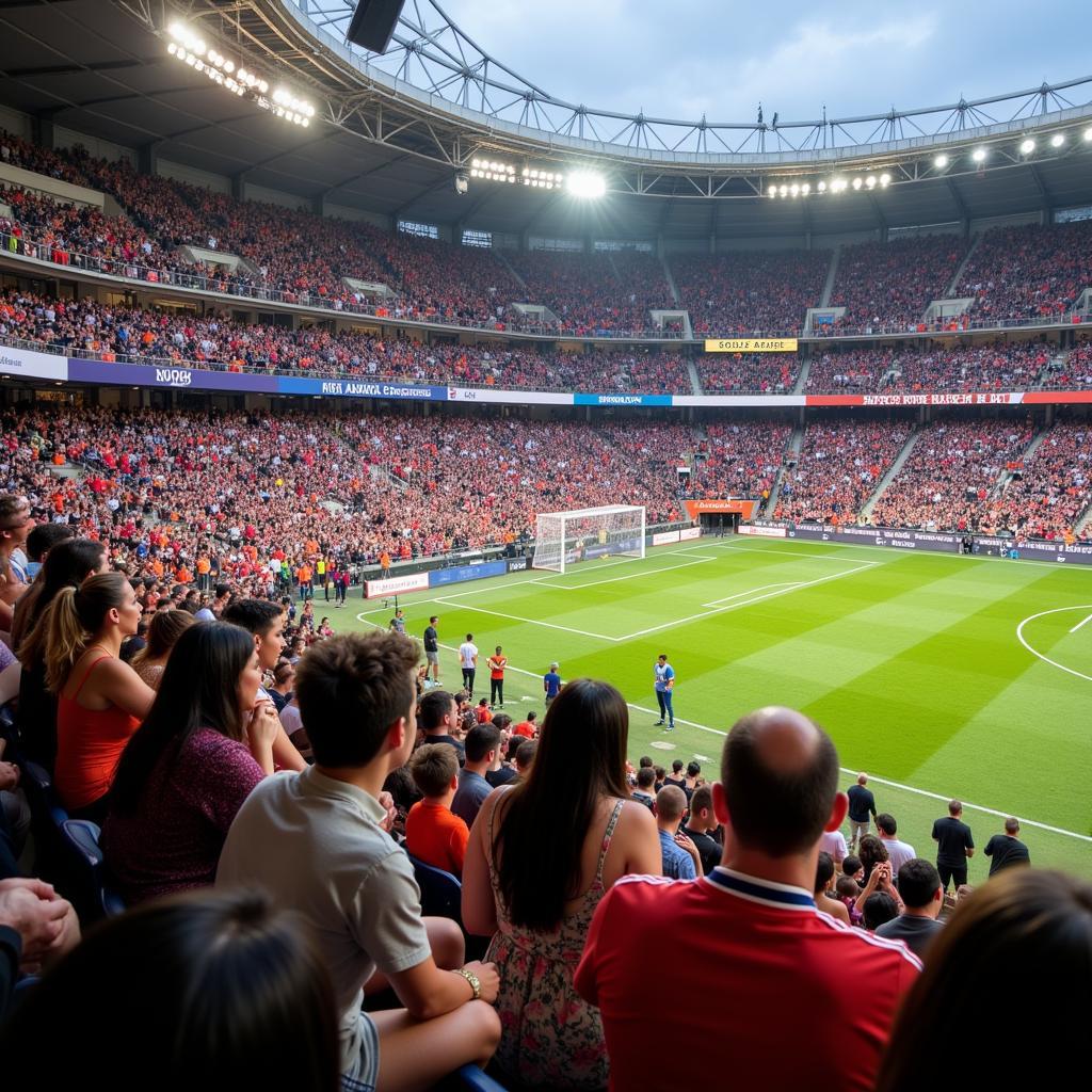 Khán giả tại sân vận động Hiram Bithorn