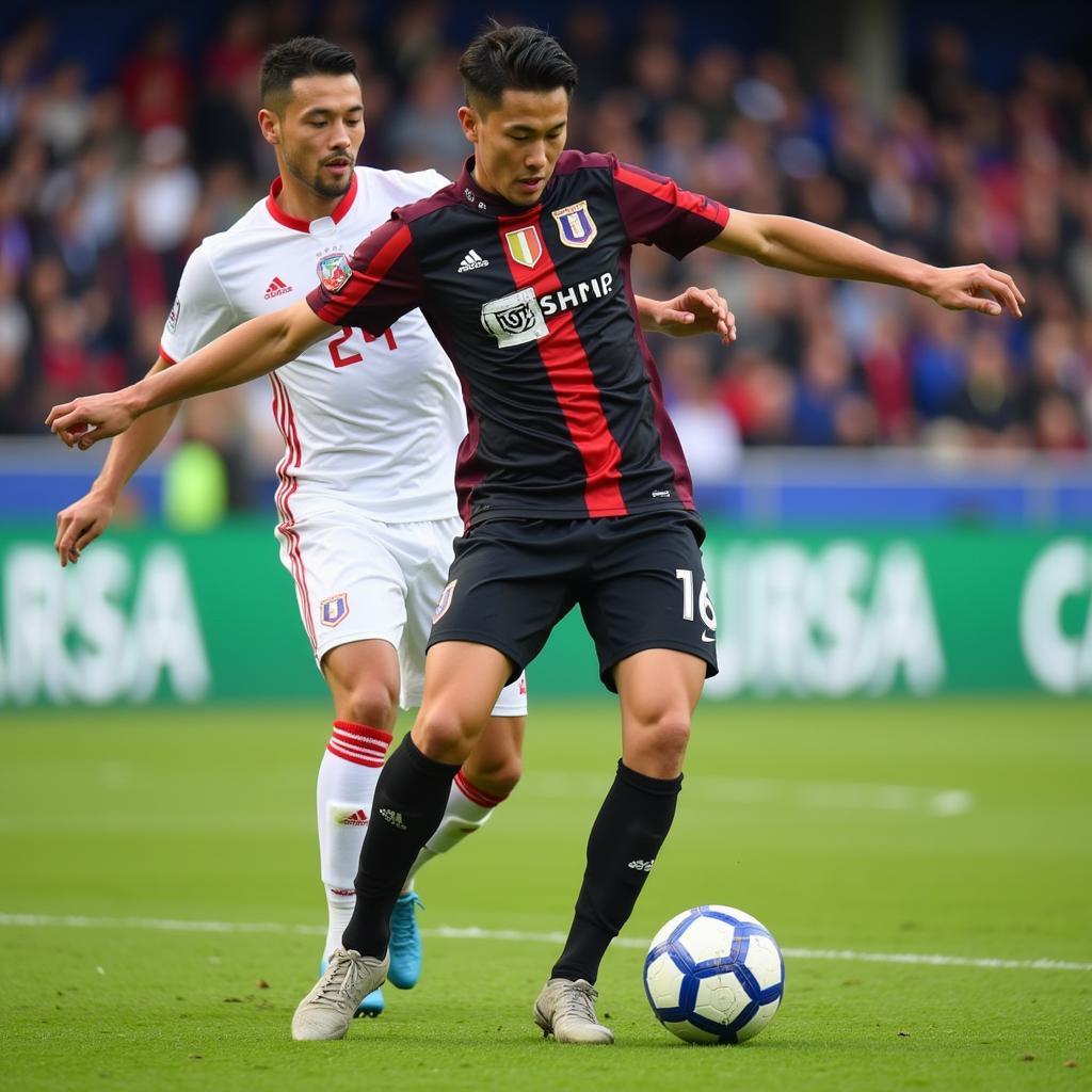 Kim Min-hyeok thi đấu tại K-League