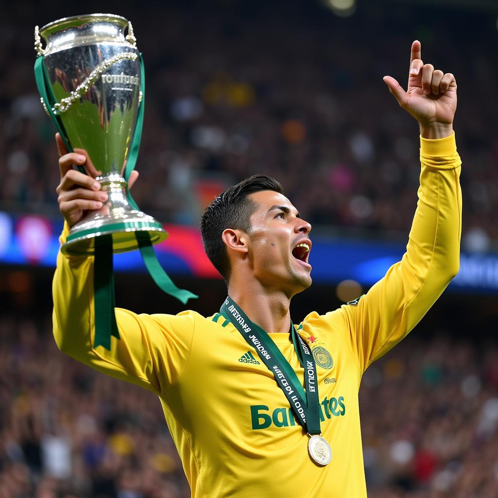 Niềm đam mê và khát khao chiến thắng của Cristiano Ronaldo
