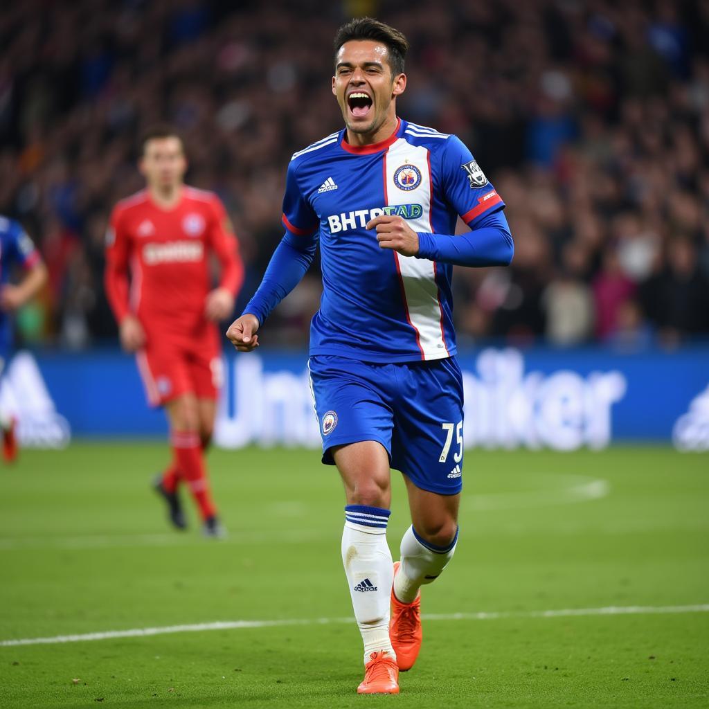 Leandro Trossard trong màu áo Brighton