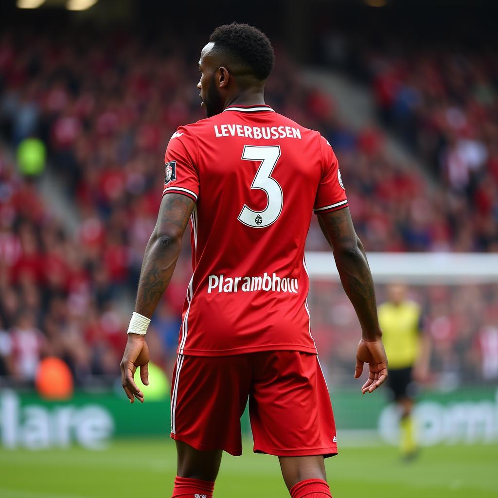 Lucio số 3 tại Bayer Leverkusen