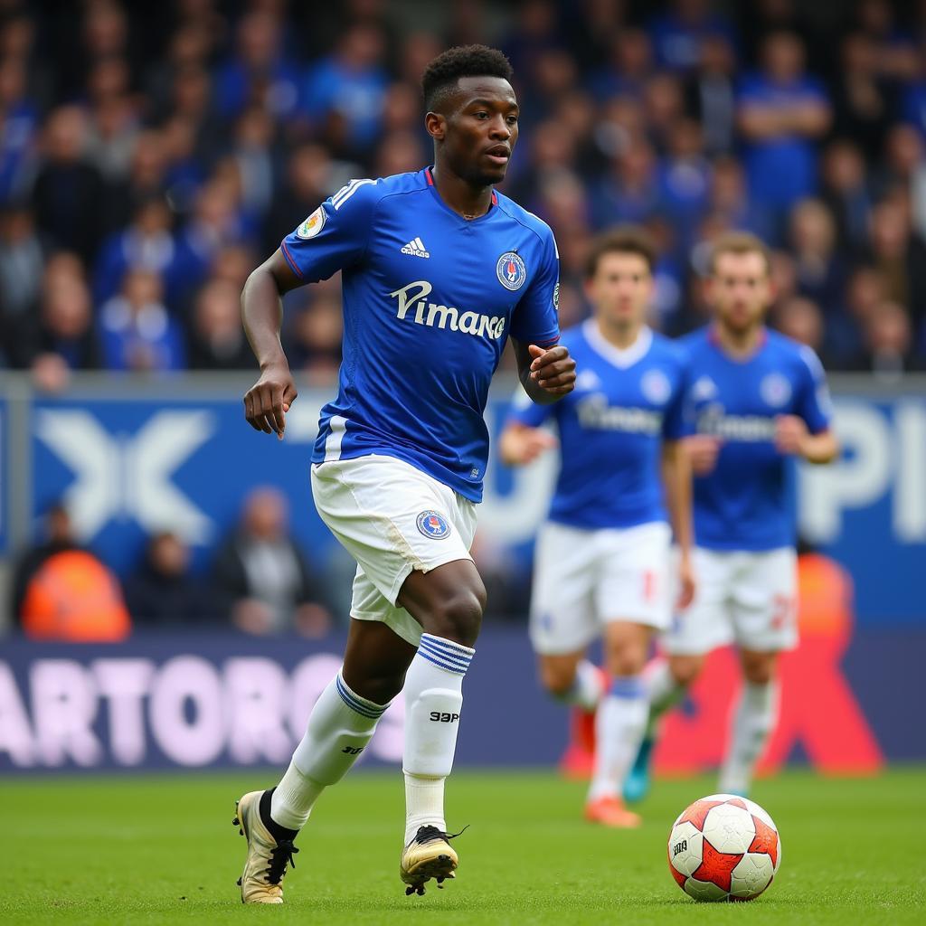 Bryan Mbeumo Khởi Nghiệp tại Troyes