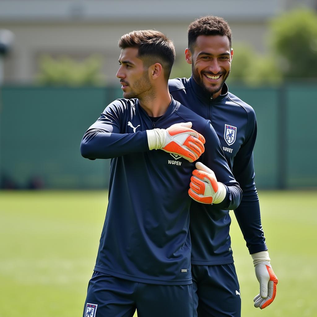 Muriel Becker, anh trai của Alisson Becker, cũng là một thủ môn tài năng.
