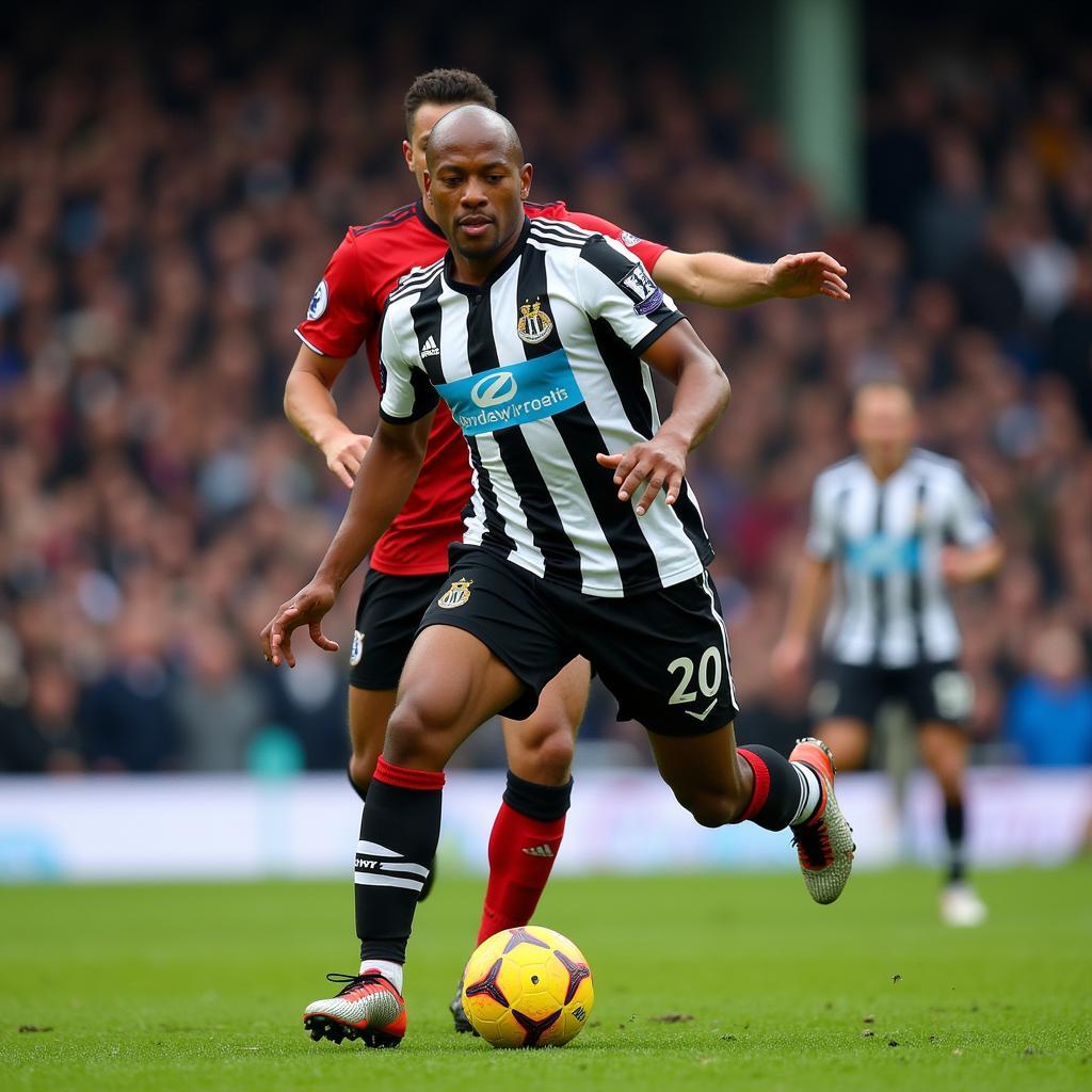 Negro Asprilla tại Newcastle