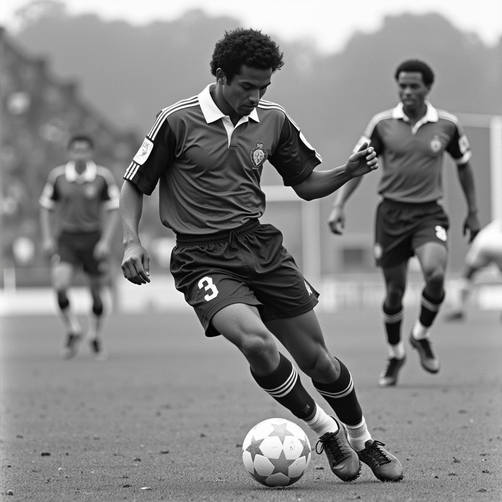 Nilton Santos trong một trận đấu