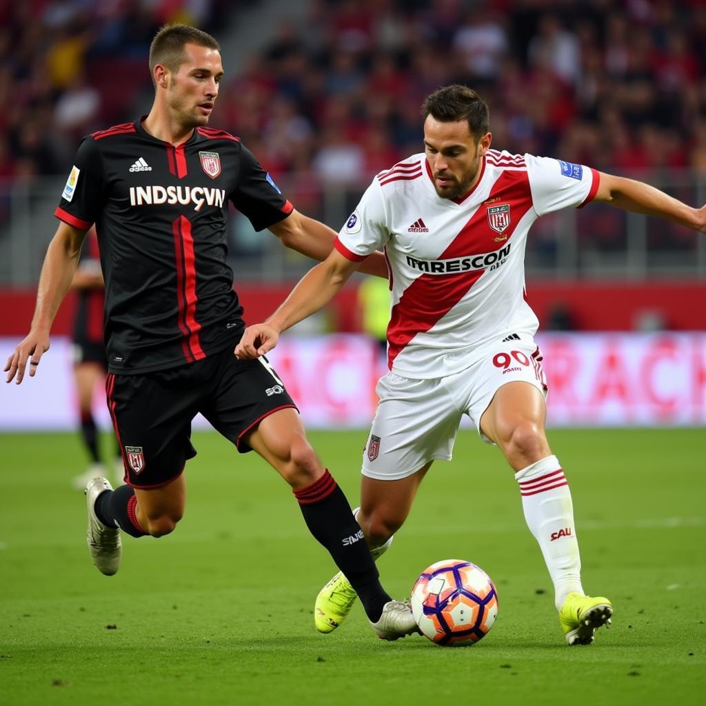 Pascal Stenzel trong màu áo VfB Stuttgart