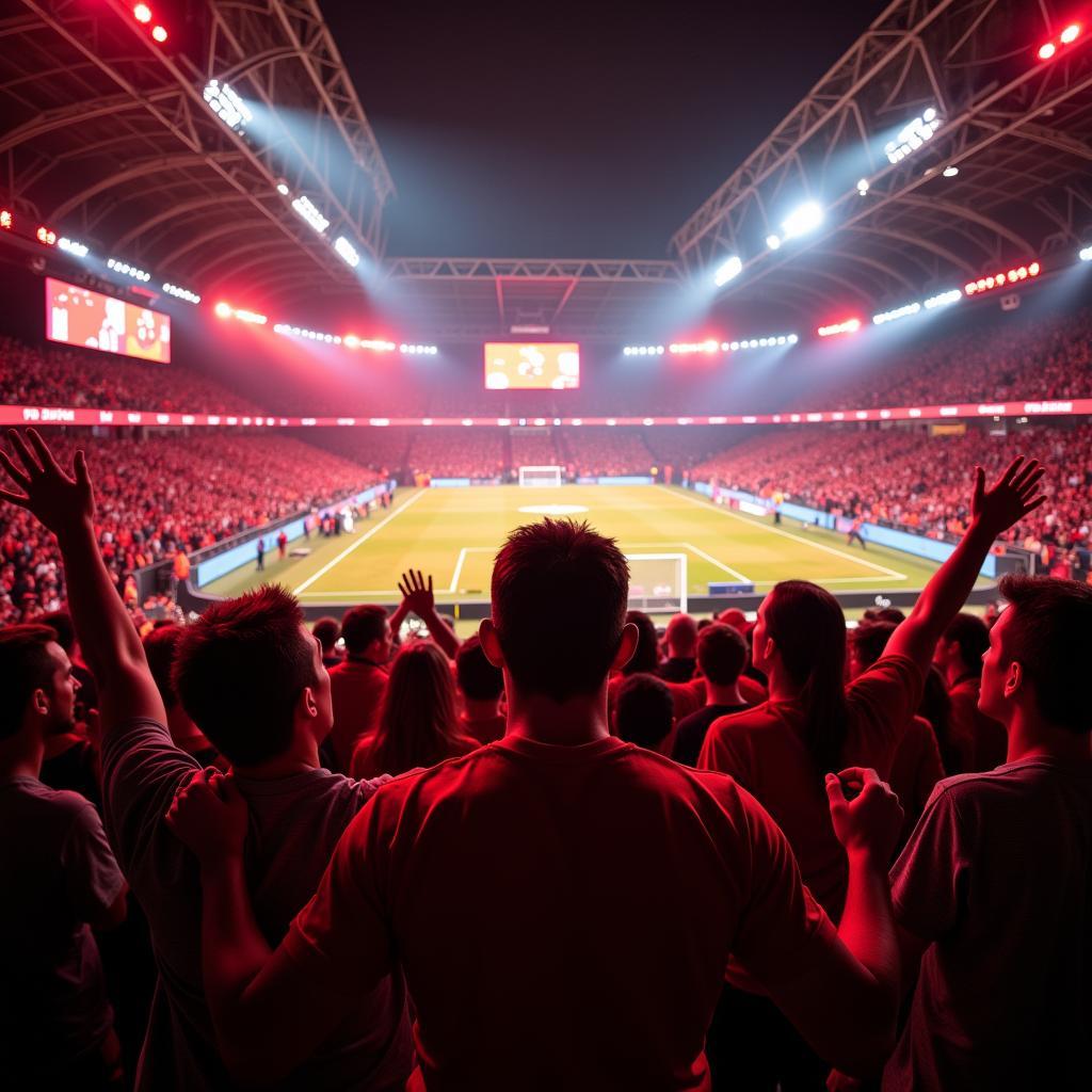 Khán giả tại Pirelli Arena