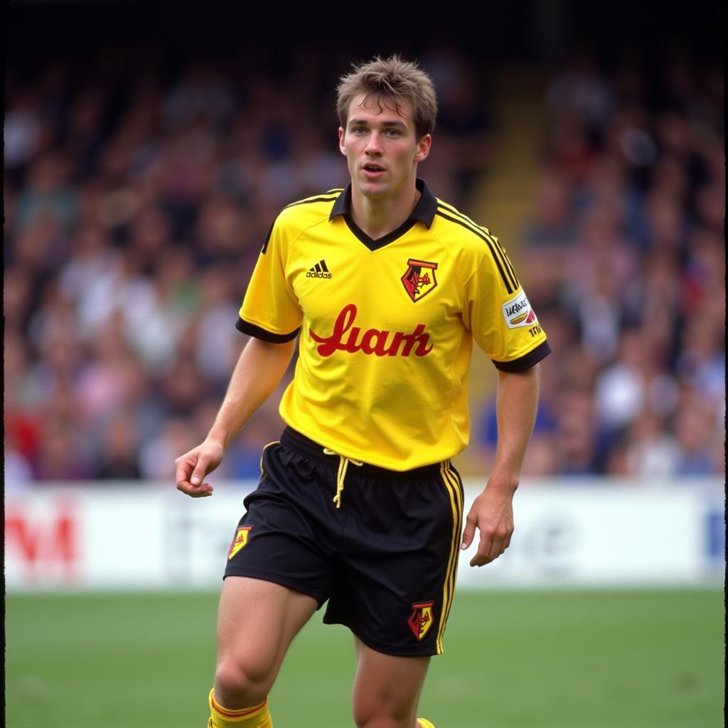 Robbie Kiernan thời còn thi đấu cho Watford