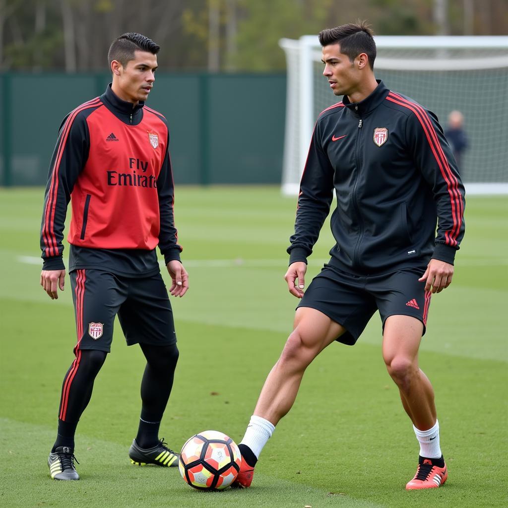 Ronaldo Training