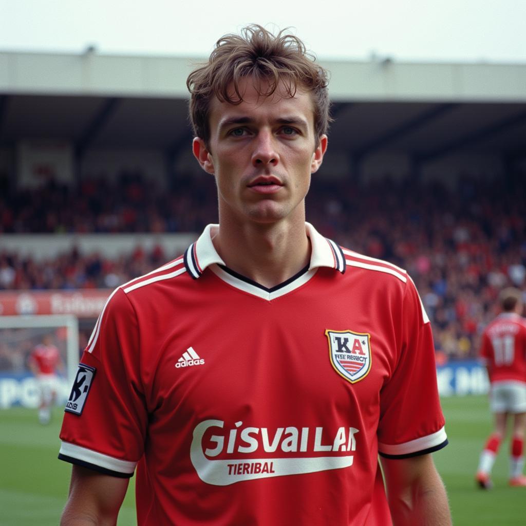Samuel Bastien thời còn thi đấu cho Anderlecht
