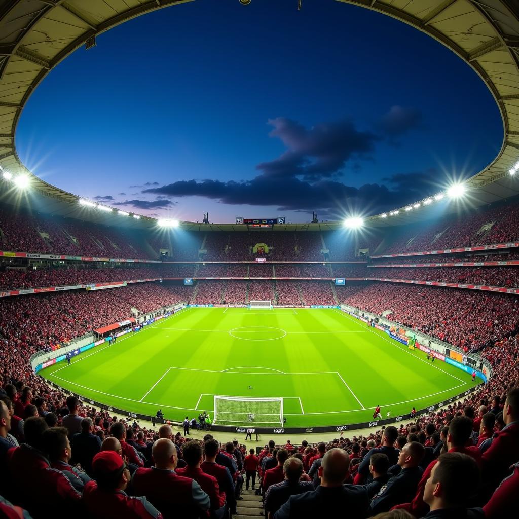 Bologna Football Stadium during a match