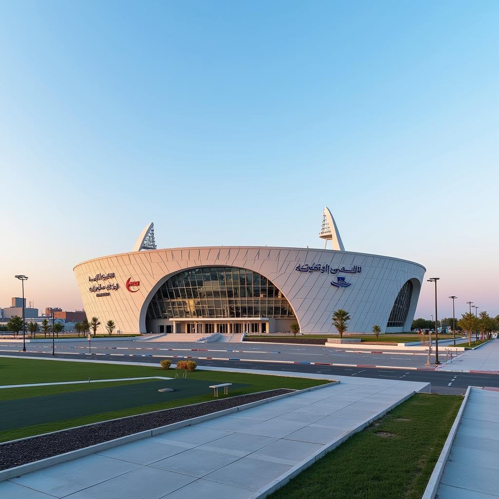Bahrain National Stadium located in Riffa