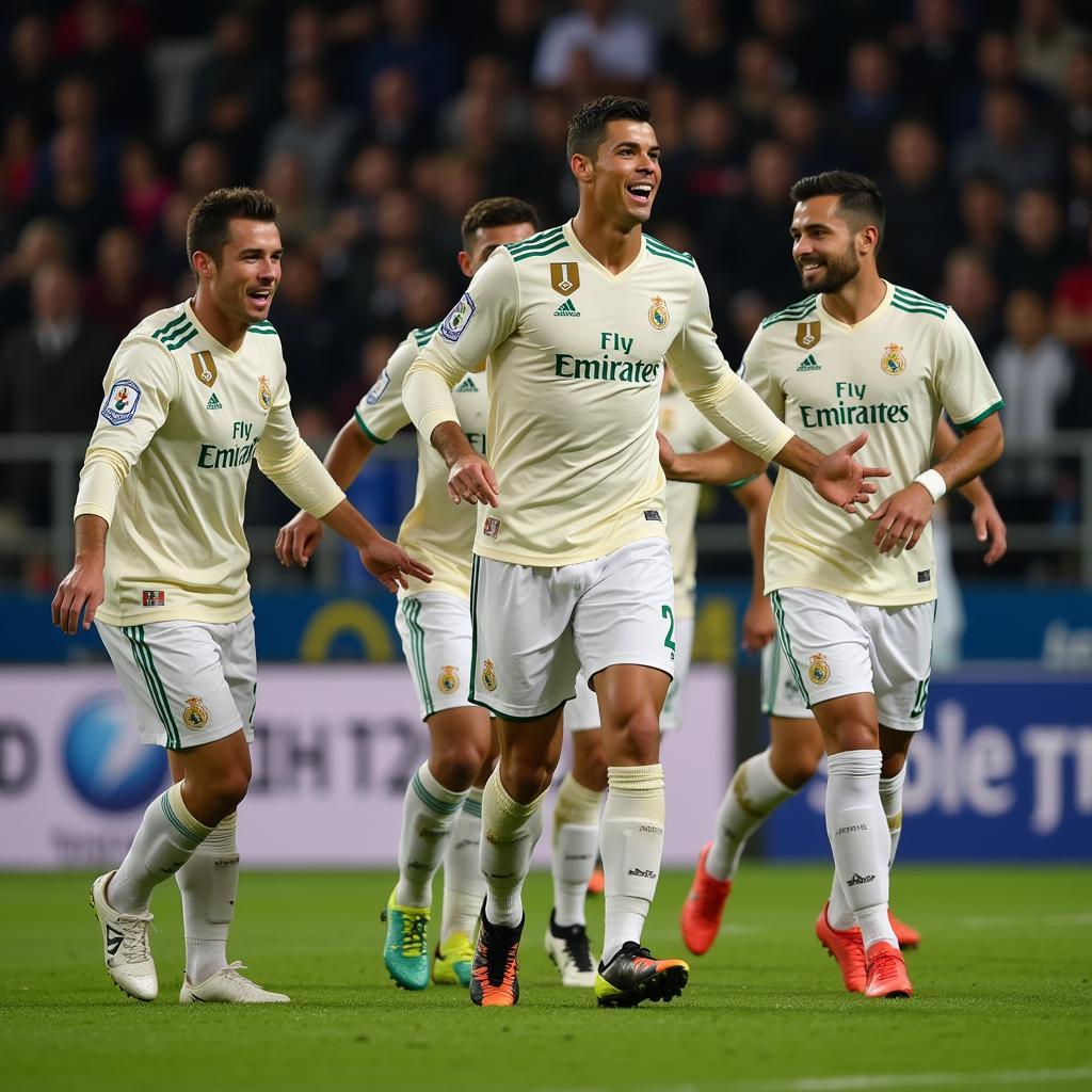 Tinh thần chiến đấu của Cristiano Ronaldo