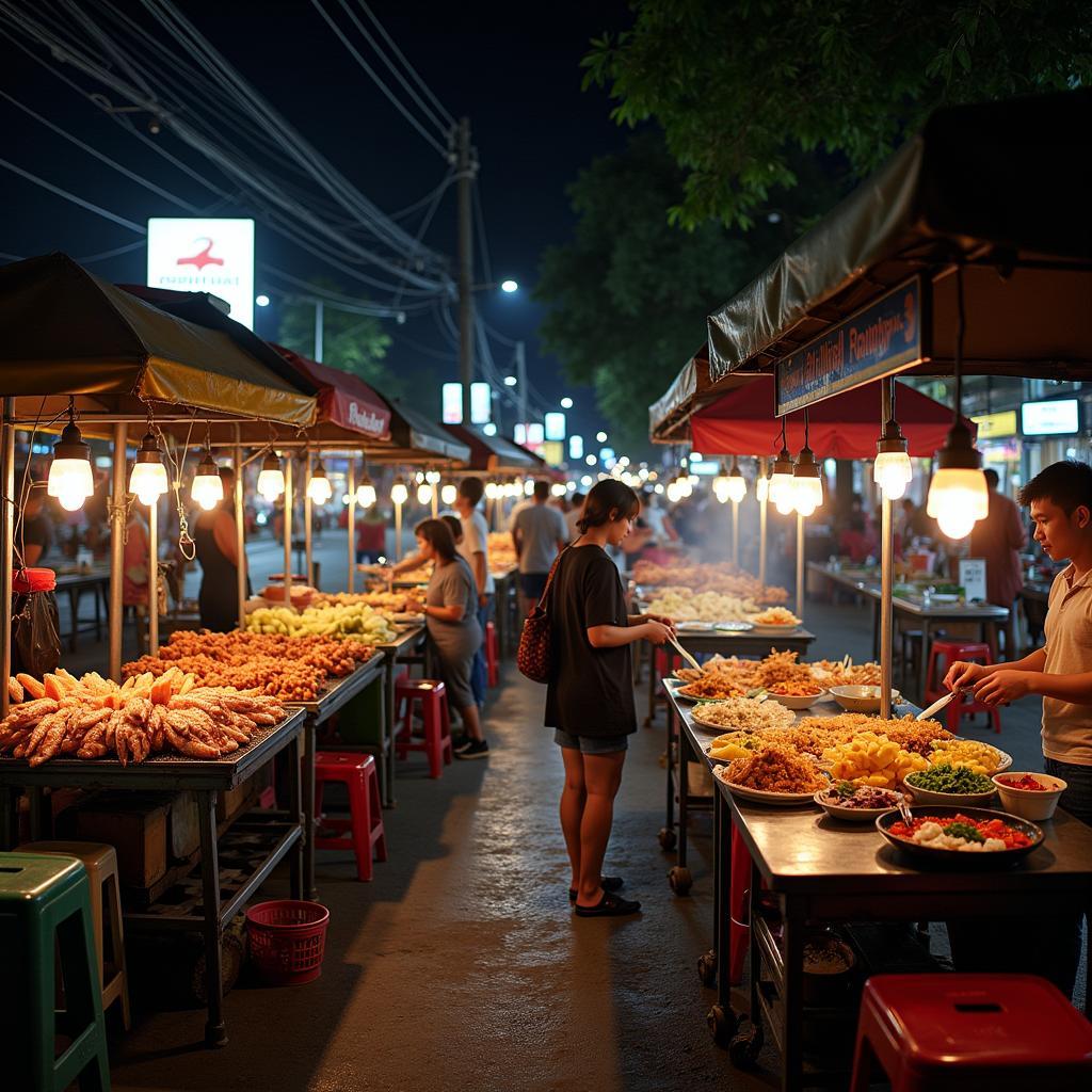Trải nghiệm ẩm thực đường phố tại Rayong