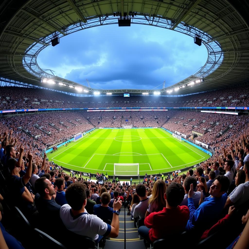 Trải nghiệm tại sân vận động Santiago Bernabeu