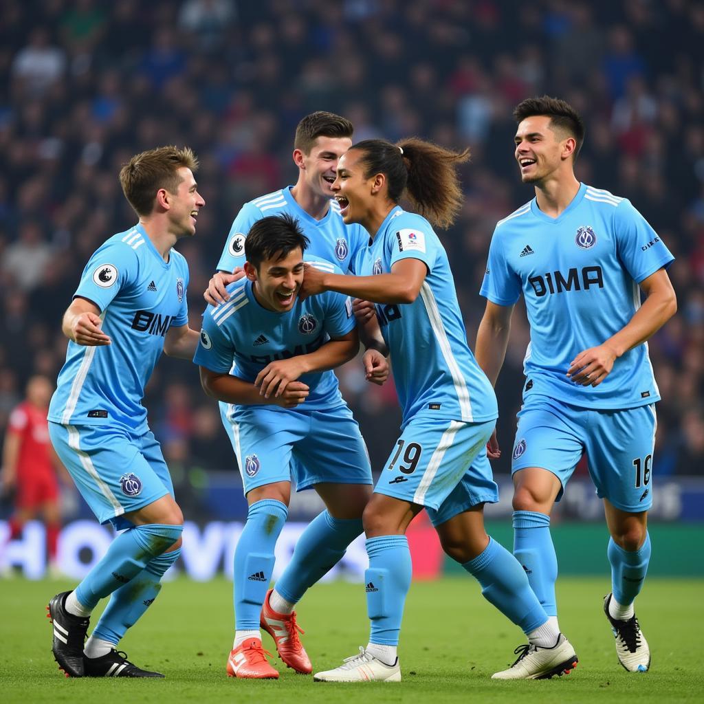 Hình ảnh các cầu thủ trẻ triển vọng của Olympique de Marseille