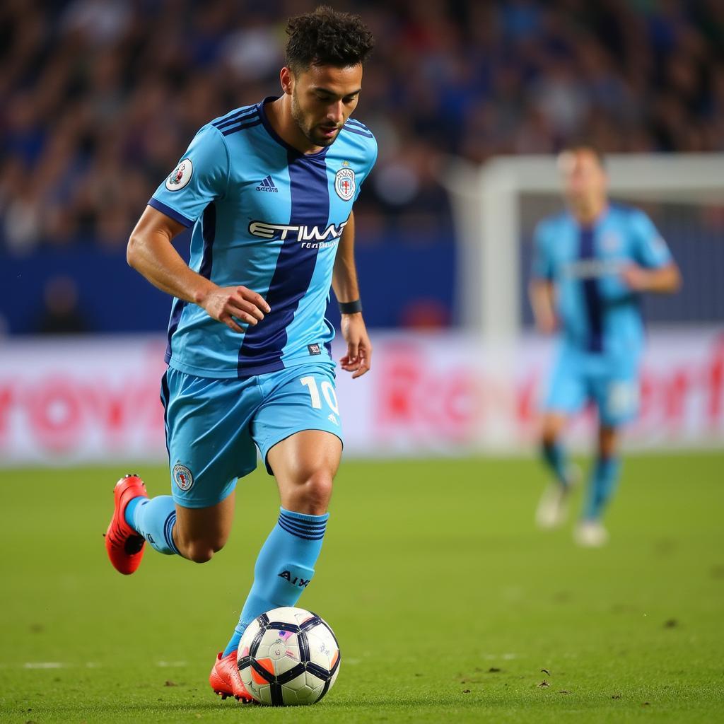 Uri Rosell thi đấu cho Sporting Kansas City